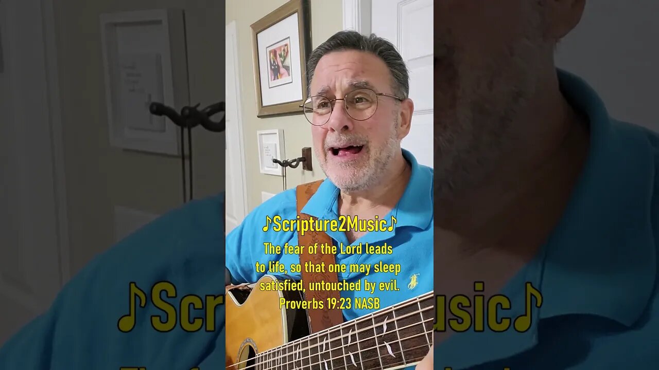 ♪Scripture2Music♪ Proverbs 19:23 #shorts #bible #bibleverse #scripture