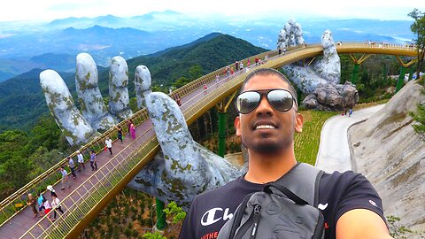 The Golden Bridge in Ba Na Hills | Vietnam