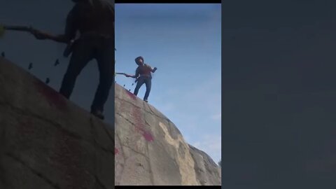 Red dead redemption 2 Ragdoll physics.