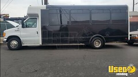 Preowned - 2006 Ford E450 Party Bus | Mobile Business Vehicle for Sale in California