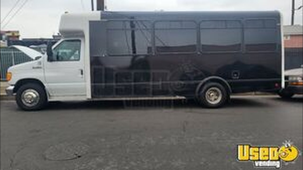 Preowned - 2006 Ford E450 Party Bus | Mobile Business Vehicle for Sale in California