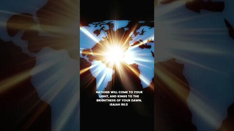 Isaiah 60:3 #light #dawn #christian #christiantiktok #bible #god