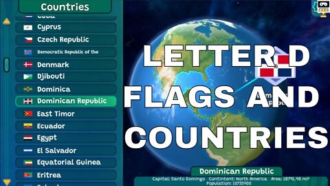 Letter D - Flags & Countries