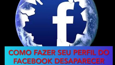 COMO FASER SEU PERFIL DO FACEB00K SUMIR DO G00GLE E TAMBEM DOS MECÂNISMOS DE BUSCA