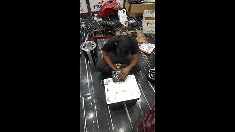 Bike engine full work fixing with cylinder, valve, piston and timing chain all