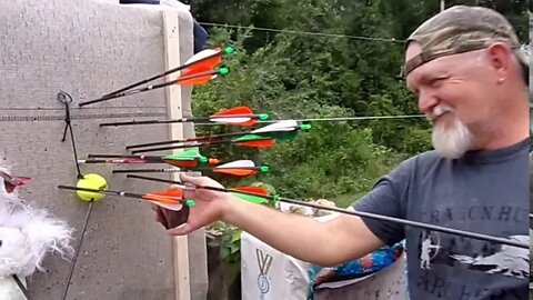 Update on DIY bow target