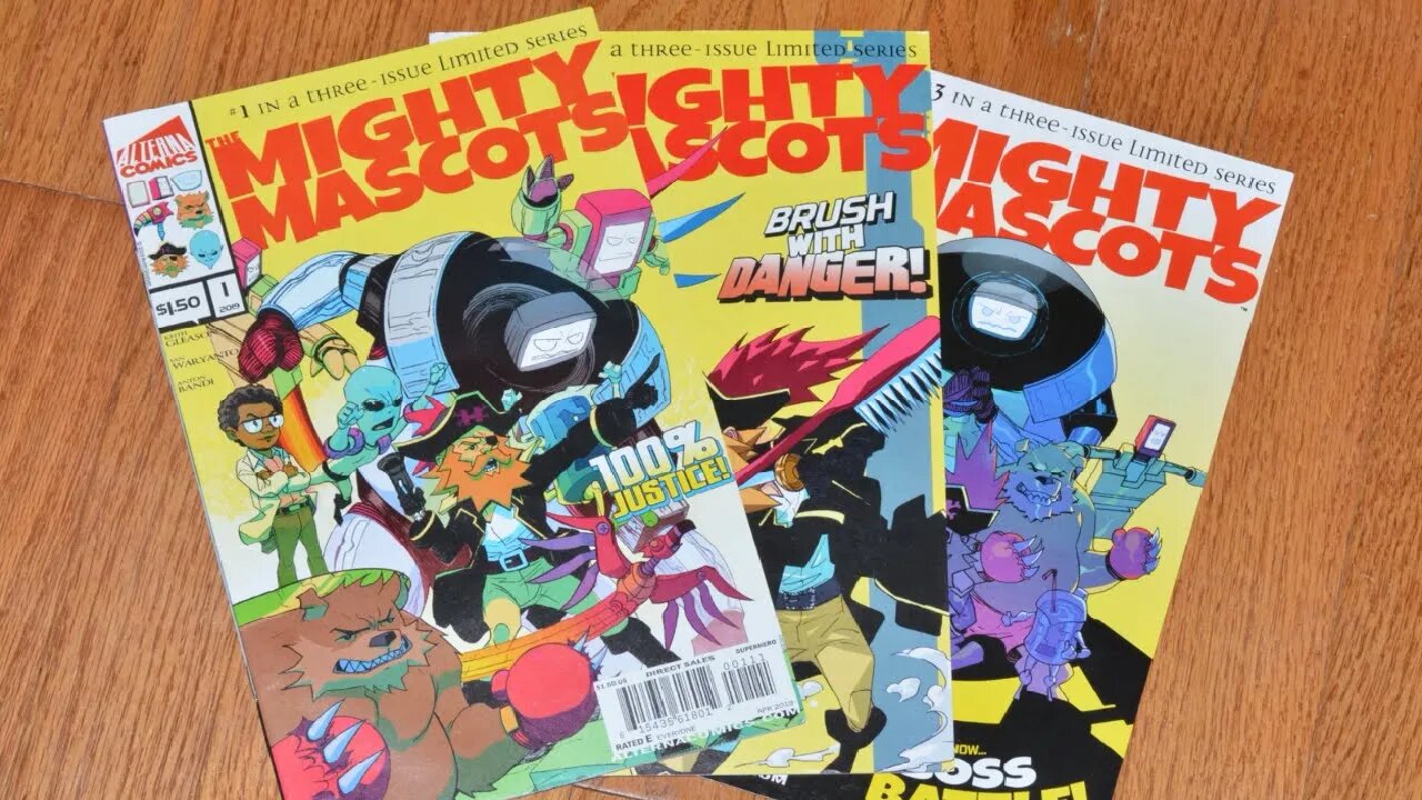 Mighty Mascots - A 3D Printer Leads To Sugary Heroes- Alterna Comics