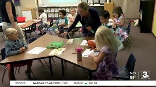 Ralston kindergartners begin educational journey on Wednesday