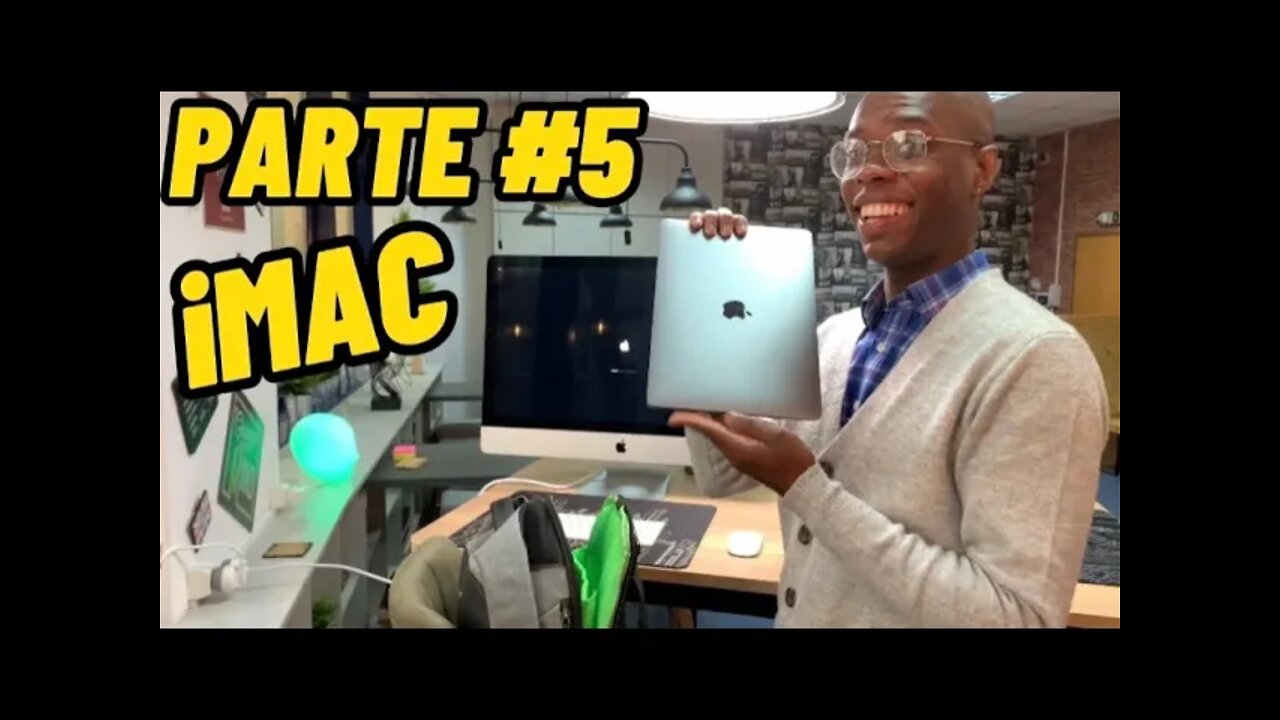 Compramos um Apple iMac 2021 para o escritório em Portugal