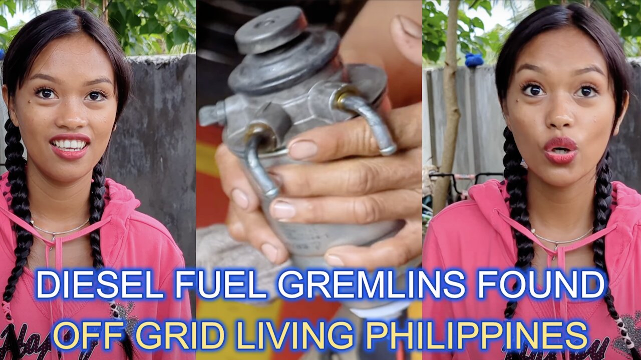 🇵🇭 PAJERO DIESEL FUEL GREMLINS LOSE THE WAR! CRAZY DISCOVERY! Off Grid Filipina Living Philippines