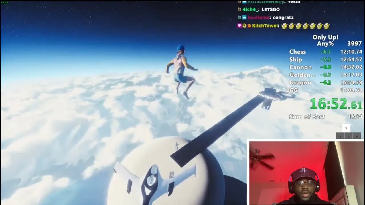 Only Up Speed Run (World Record) *Reaction* // Story Time👀‼️