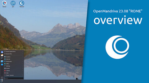 OpenMandriva 23.08 "ROME" overview | ROME, the OpenMandriva rolling edition.