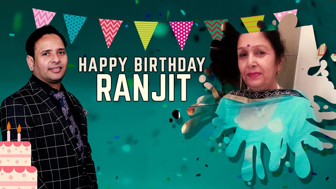 Warmest wishes for a very happy birthday, Ranjit Ji