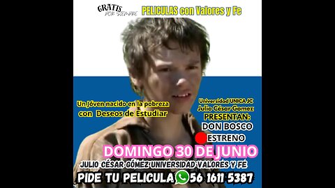 Don Bosco parte 1 #JulioCesarGomez