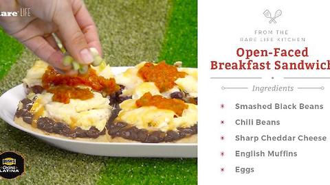 Open-Faced Breakfast Sandwiches | Rare Life + Bush's Cocina Latina