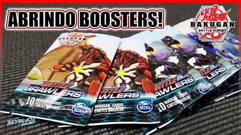 Abrindo 6 Boosters de Bakugan Battle Planet