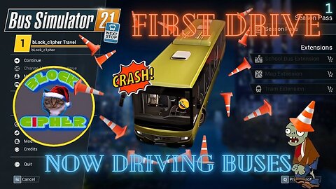 First Game! / BUS Simulator 21: Next Stop / 2024 | Ep.1 | PC