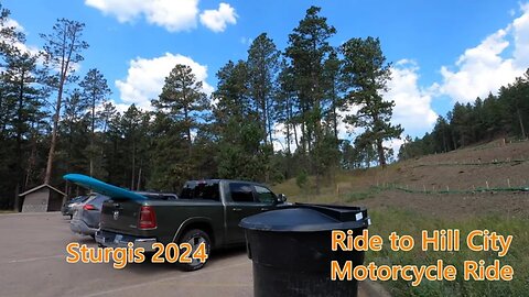 Sturgis 2024 Pactola Dam Towards Hill City Motorcycle Ride