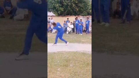Muhammad Amir in Village Cricket Match