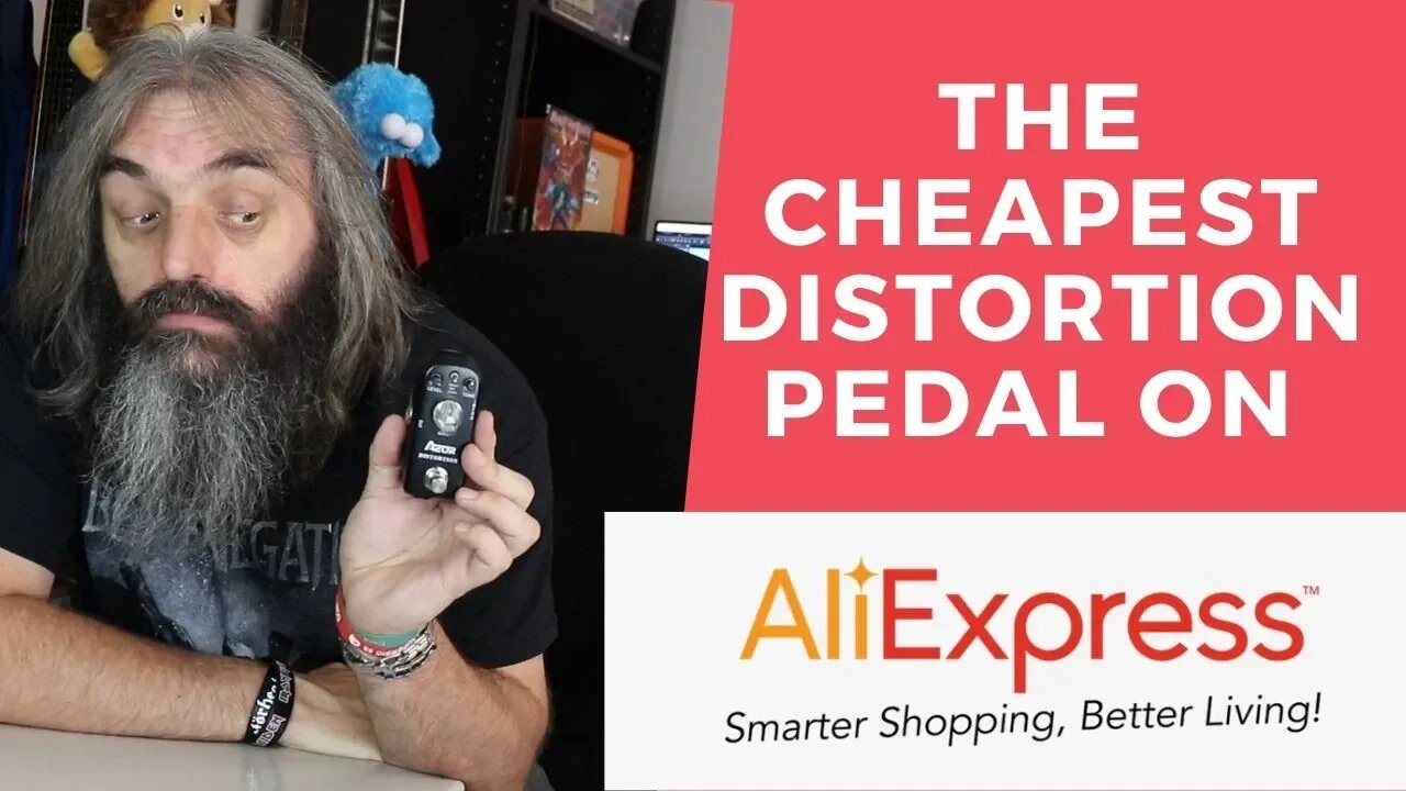 Azor AP 302 - The Cheapest Distortion Pedal on AliExpress