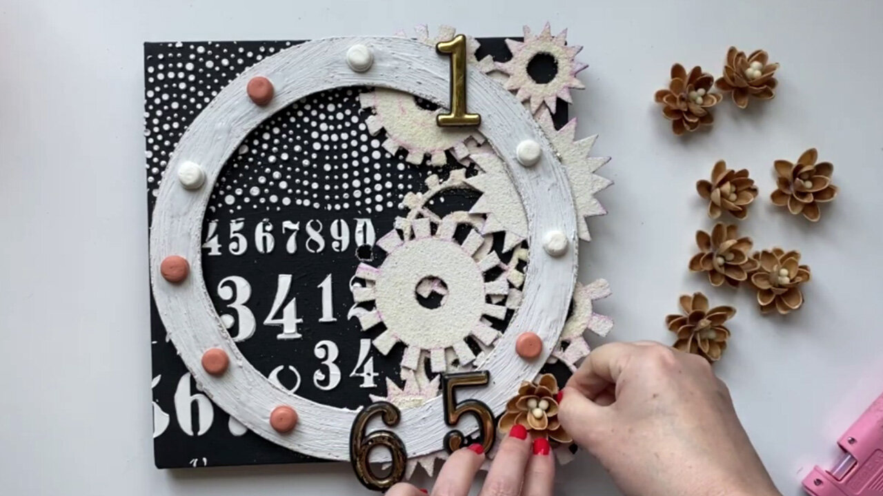 DIY Simple idea of wall decor | Сardboard idea | Wall clock