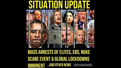 SITUATION UPDATE - MASS ARRESTS OF ELITES, EBS, NUKE SCARE EVENT & GLOBAL LOCKDOWNS! QFS RUNNING...