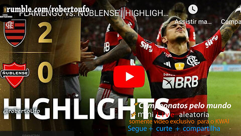 Copa Libertadores 2023 FLAMENGO 2x 0 NUBLENSE- rodada 2