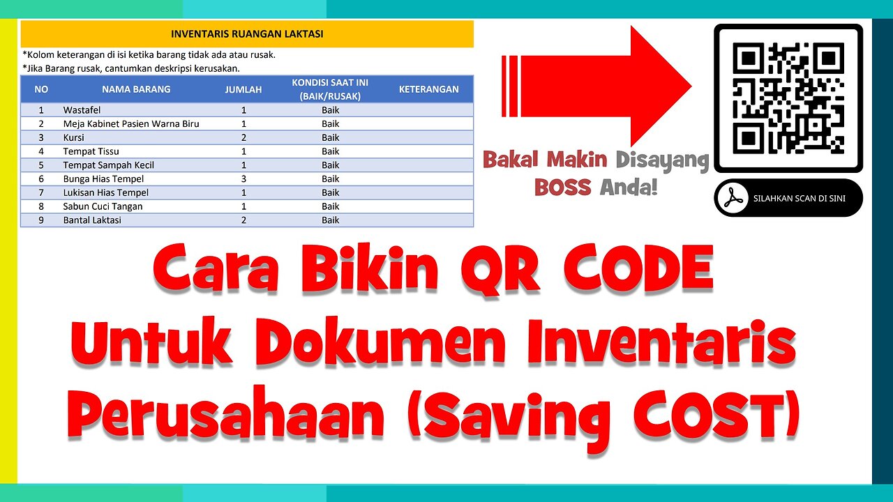 How to Make a QR CODE for Company Inventory Documents