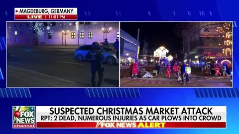 2 dead, numerous injured in Germany Christmas market attack