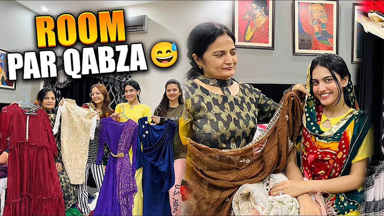 FATIMA KA SPECIAL DANCE 😍 | Mery Room Py Qabza 😅 | Mama Ko Nikkah Ka Dress Mil Gya 😂