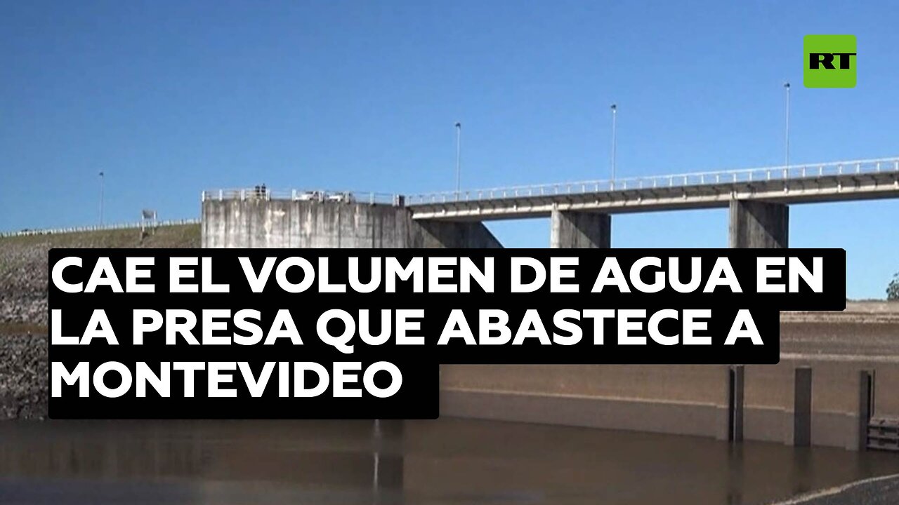 Cae al 1,87 % el volumen de agua en la presa que abastece a Montevideo