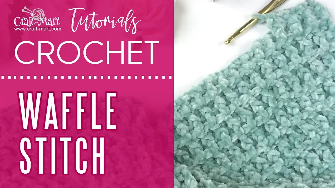 Learn How to Crochet a Blanket using Bernat Velvet Yarn