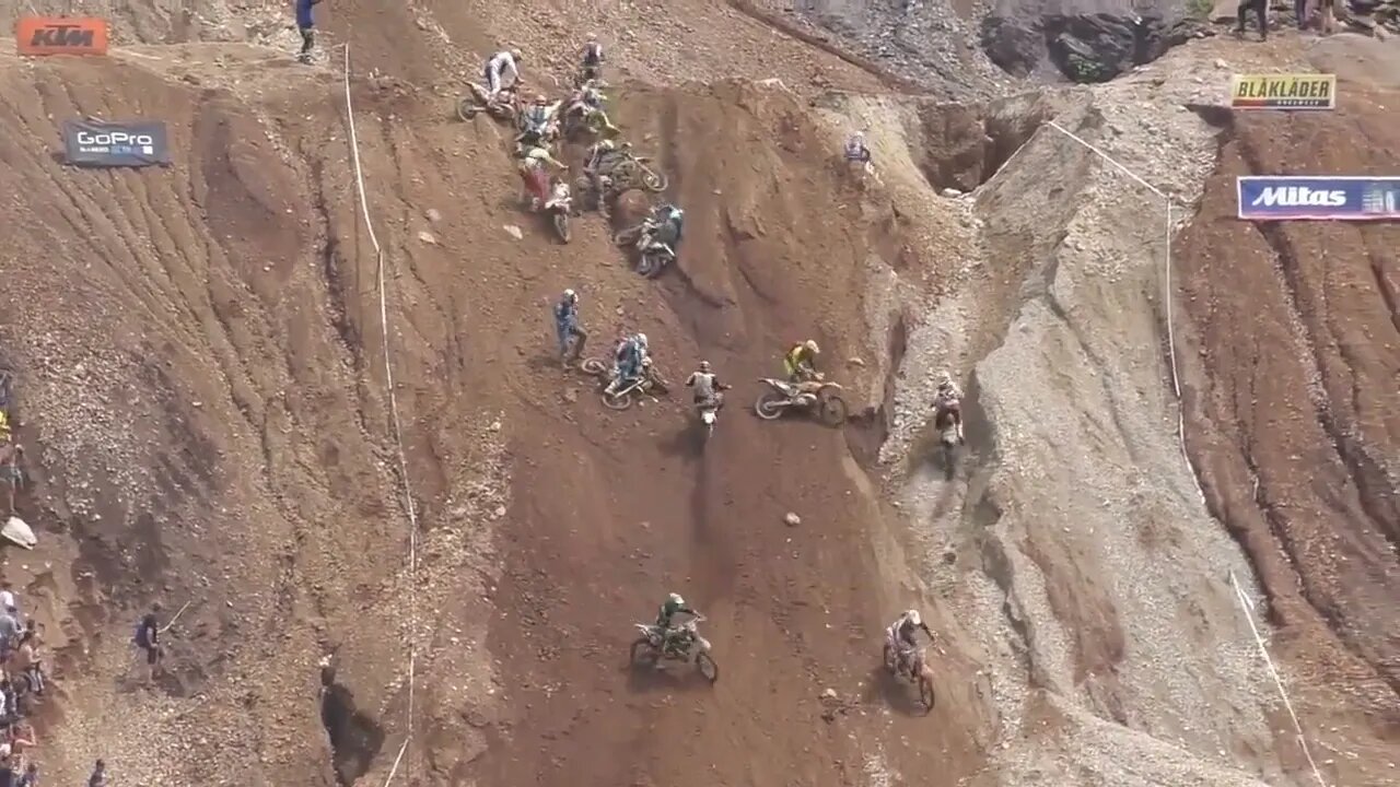 Two stroke motocross mountain racing, an absolute spectacle!16