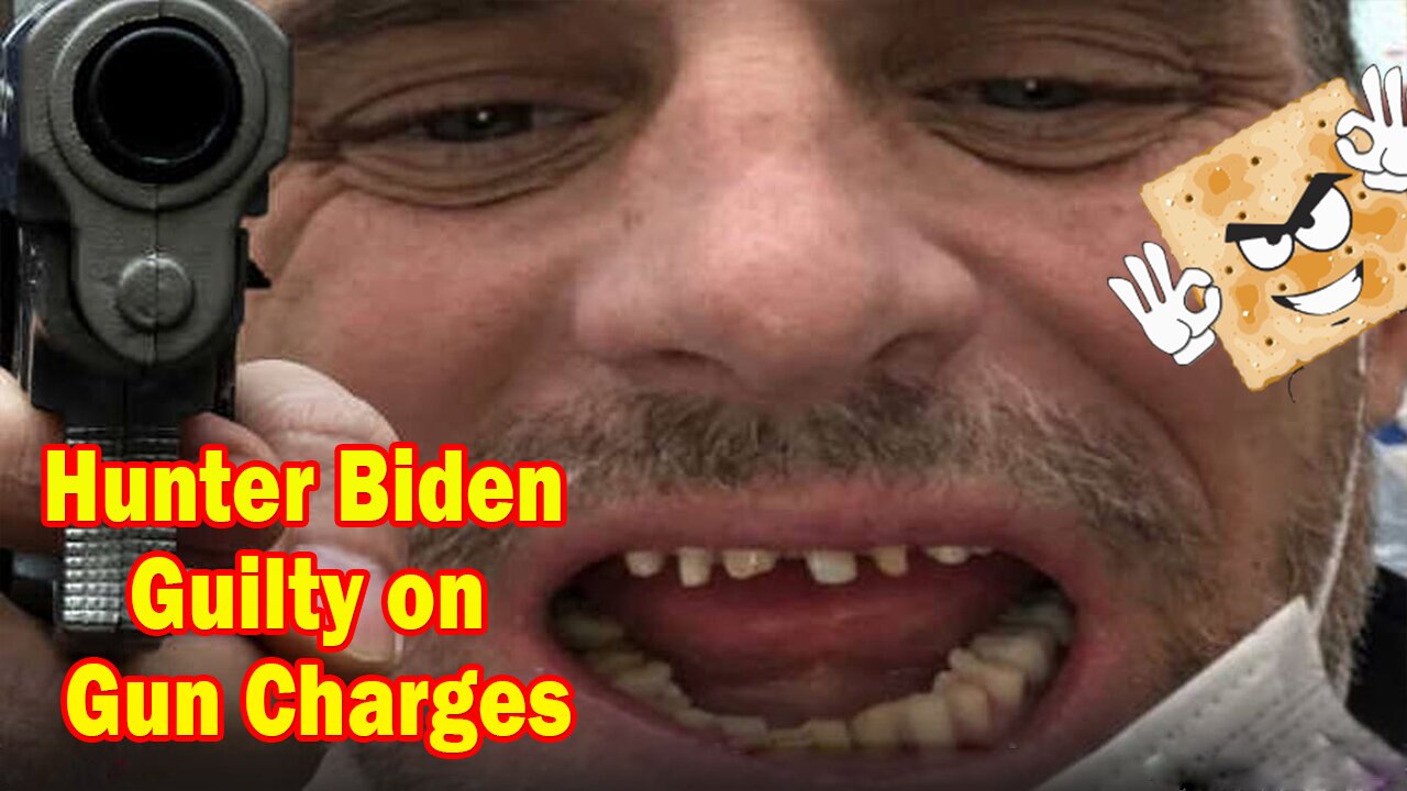 Salty Cracker: Hunter Biden Guilty on Gun Charges ReeEEeE Stream 06-12-24