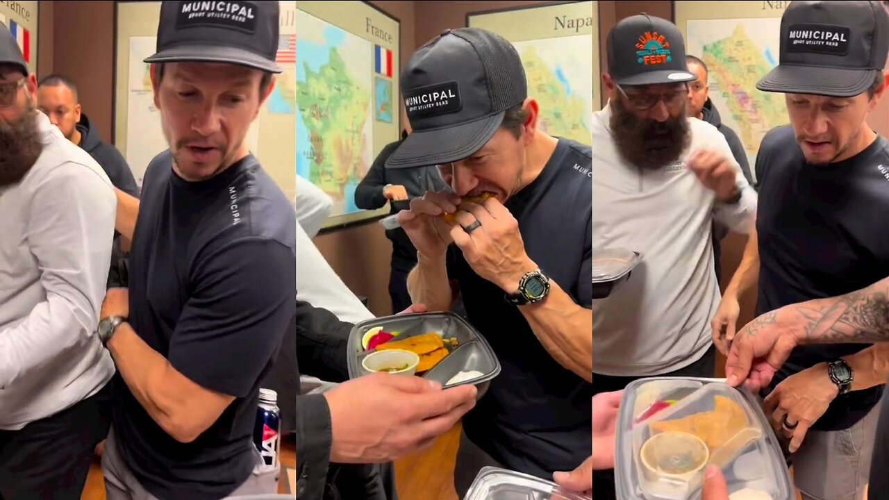 Marky Mark's Taco Time! You Won't BELIEVE His Reaction!