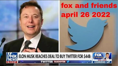 FOX and Friends Today FOX BREAKING NEWS April 26, 2022