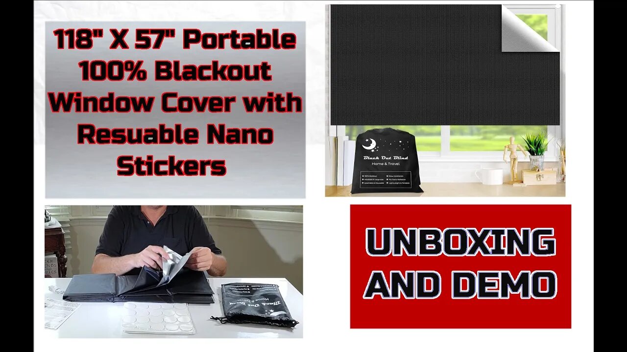 Blocked Out My Whole Video Room - Black Out Blind