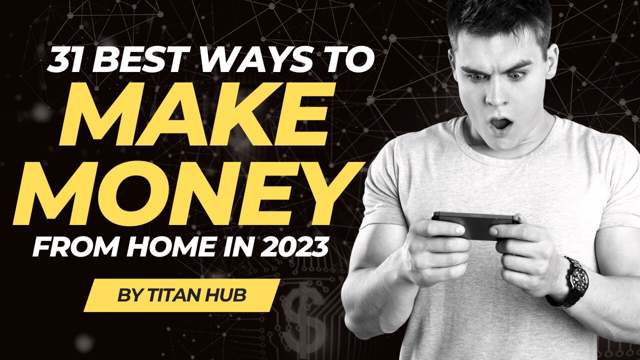 Best Ways to Make Money Online From Home in 2023! (link in description)