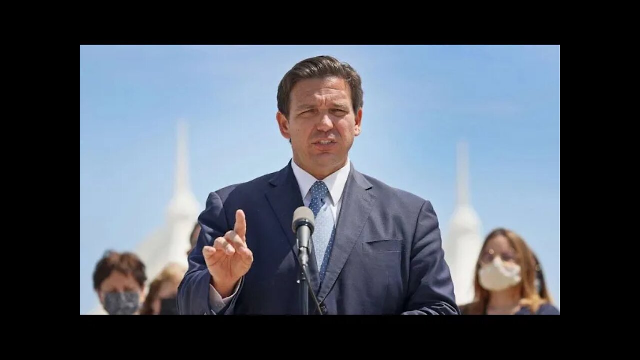 Ron DeSantis Slaps Down Biden - Florida will not follow Joe's Mask Law!