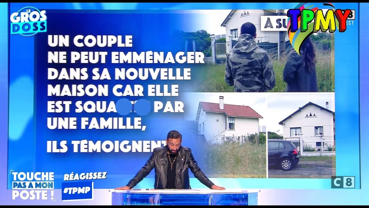 Maison Squatté la famille témoigne dans tpmp ! #hanouna #bassembraiki #squatte