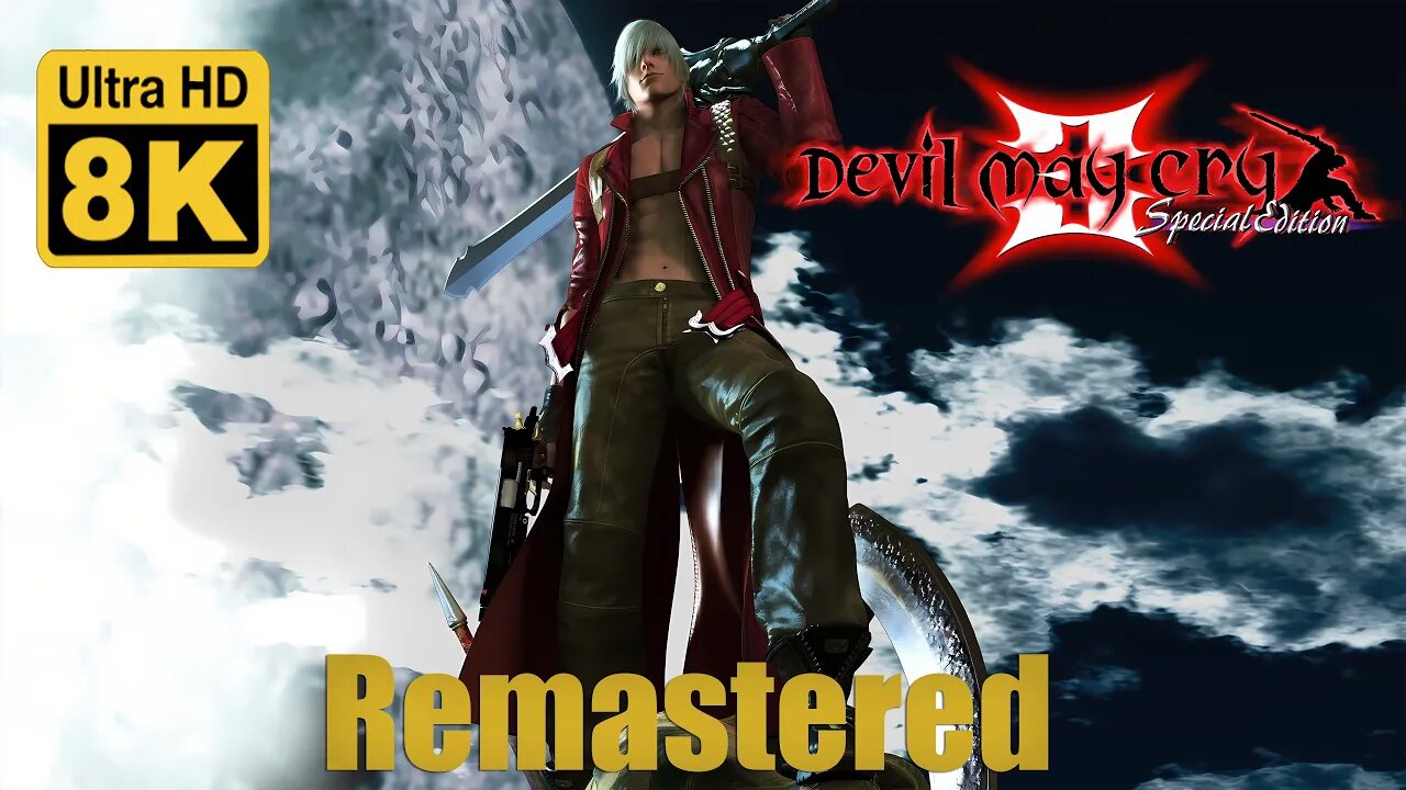 Dmc 3 Mission 8 badass cutscene 8K (Remastered with Neural Network AI)