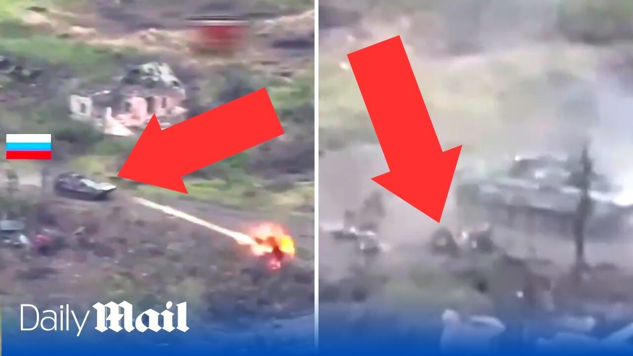 Russian assault goes horribly wrong as Ukraine troops ambush enemy soldiers.