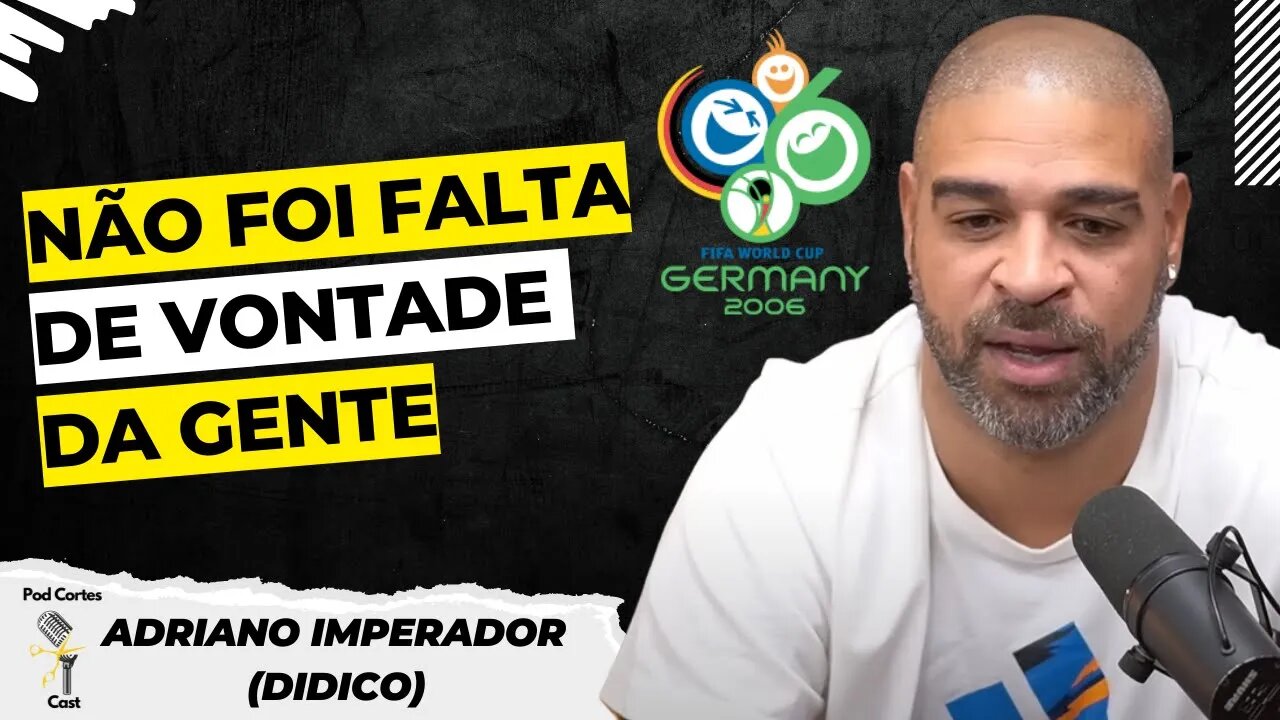 PORQUE A SELEÇÃO BRASILEIRA NÃO FOI CAMPEÃ NA COPA DO MUNDO DE 2006 - Podpah #438