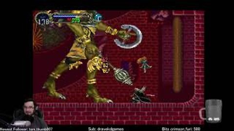 Stun Lock. JM Castlevania Symphony of the Night Clip