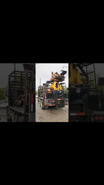 MOW grapple truck walk around