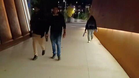 quick walk over the Northeastern University Bridge