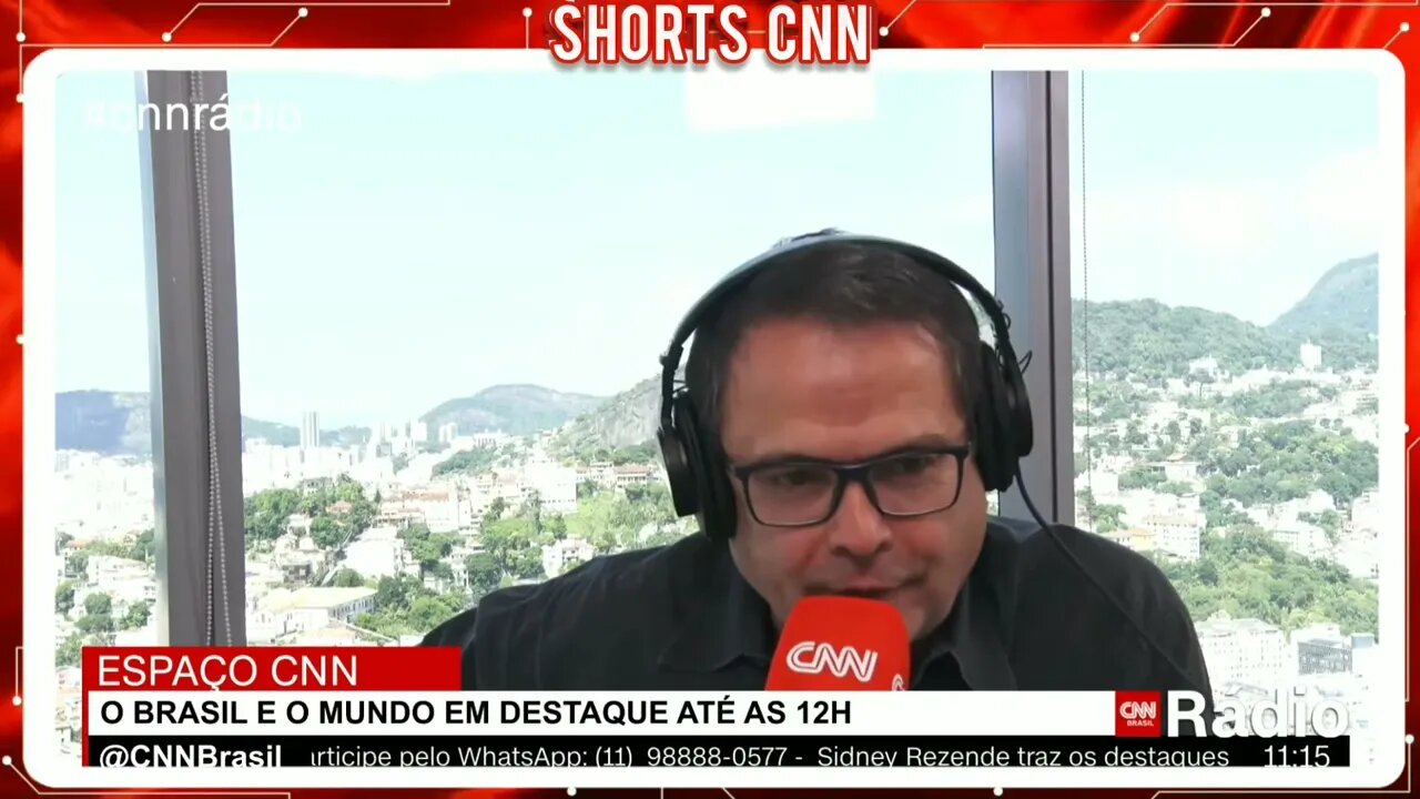 Assista ao bloco Espaço CNN da CNN Rádio apresentado por Sidney Rezende e Thais Herédia.