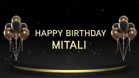 Wish you a very Happy Birthday Mitali