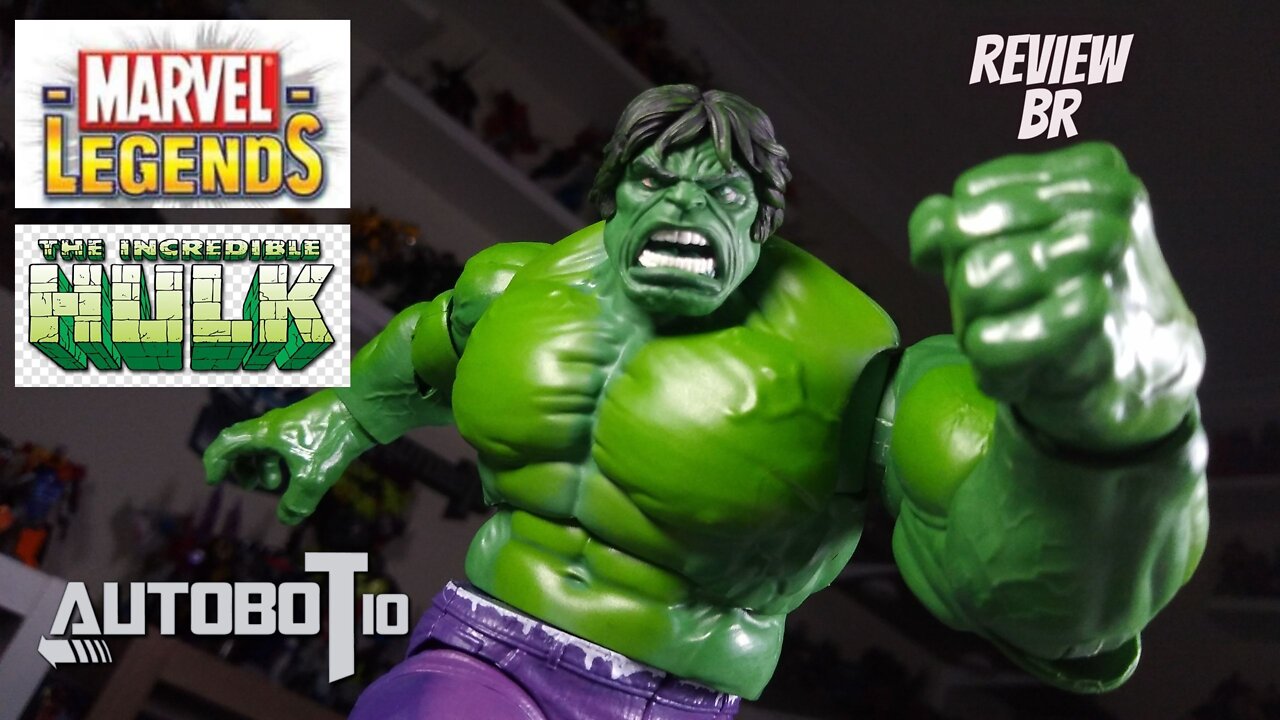 HULK Marvel Legends 20 anos Action Figure Revisao BR