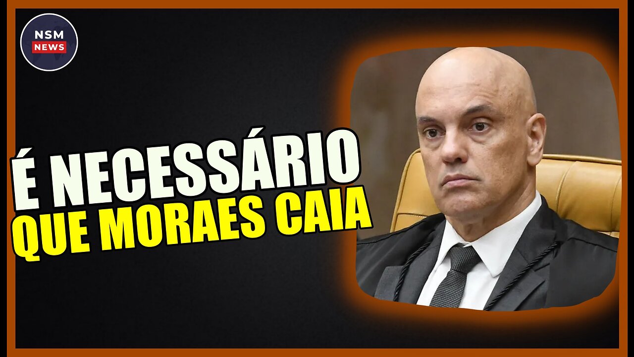 Só Quando Alexandre de Moraes Cair Que Todo Caos no Brasil Acabará